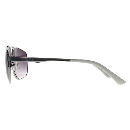 Guess Aviator Herr Glänsande Ljus Nickeltin Grå Gradient GO00063 - Image 3