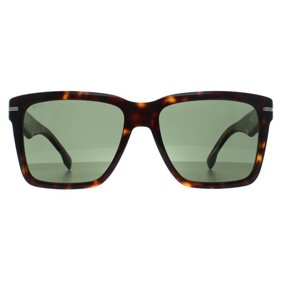 Hugo Boss Rechthoek Heren Havana Groen BOSS 1745/S - Image 1