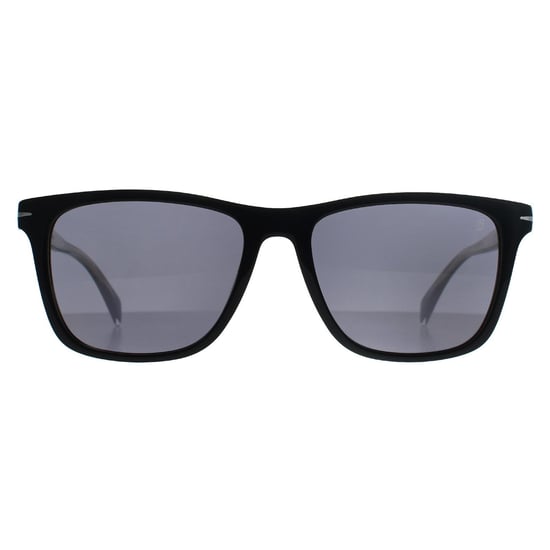 David Beckham Rechthoek Heren Zwart Grijs DB 1092/S - Image 1