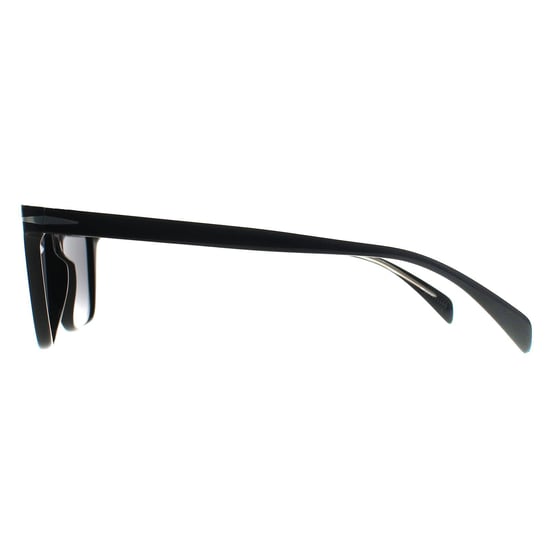 David Beckham Rechthoek Heren Zwart Grijs DB 1092/S - Image 3