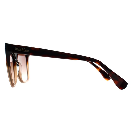Max Mara Cat Eye Womens Havana Fade Brown Gradient MM0008 Logo2 - Image 3