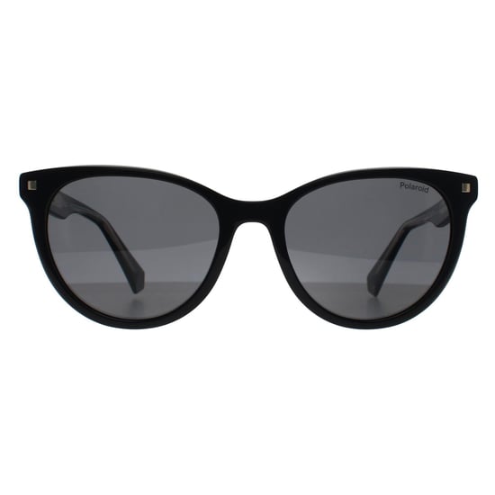 Polaroid Round Womens Black Grey Polarized PLD 4111/S/X - Image 1