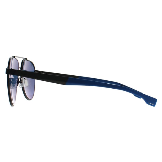 Hugo Boss Aviator Heren Mat Zwart Blauw BOSS 1485/S - Image 3