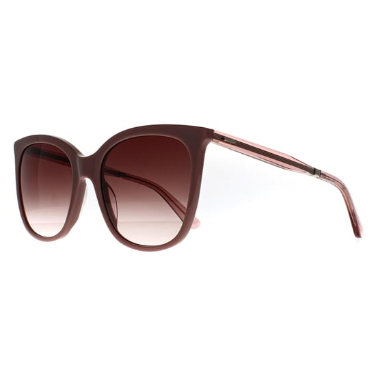 Calvin Klein Cat Eye Dames Roos Roze Bruin Kleurverloop CK23500S - Image 2