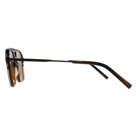 Ted Baker Aviator Heren Bruin Hoorn Gradiënt Bruin TB8259 - Image 3