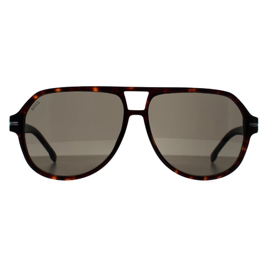 Hugo Boss Aviator Heren Donker Havana Grijs BOSS 1507/S - Image 1