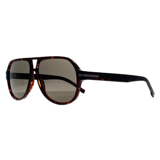 Hugo Boss Aviator Heren Donker Havana Grijs BOSS 1507/S - Image 2