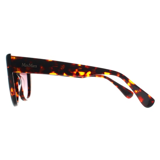 Max Mara Cat Eye Womens Rood Havana Bordeaux Kleurverloop MM0040 Logo 11 - Image 3
