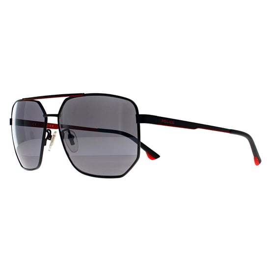 Police Aviator Heren Semi Mat Grijs Rook Spiegel SPLB36 Synth 1 - Image 2