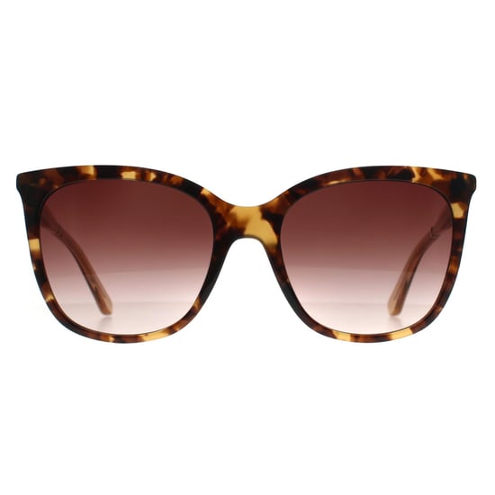 Calvin Klein Cat Eye Dam Mörk Sköldpadda Mörk Brun Gradient CK23500S - Image 1
