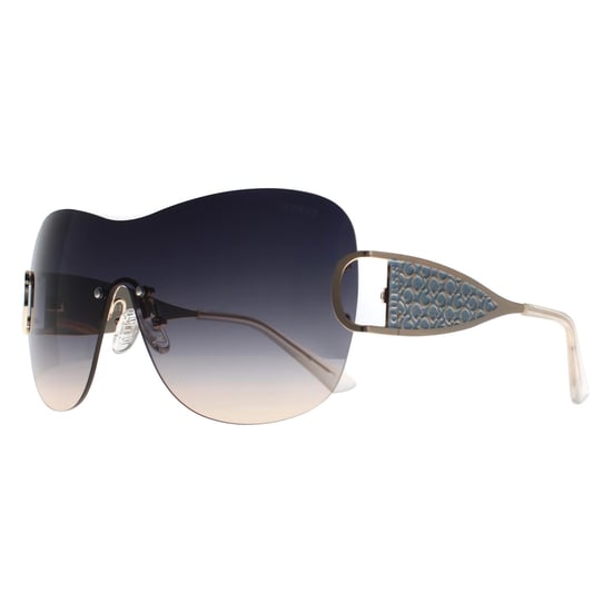 Guess Shield Womens Gold Smoke Grey Gradient GO00038 - Image 2