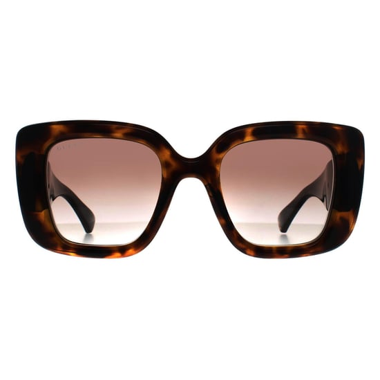 Gucci Square Womens Havana Brown Gradient GG1975S - Image 1