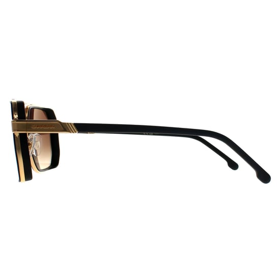 Carrera Rechthoek Heren Mat Zwart Goud Zwart Bruin Groen Anti Reflex 1069/S - Image 3