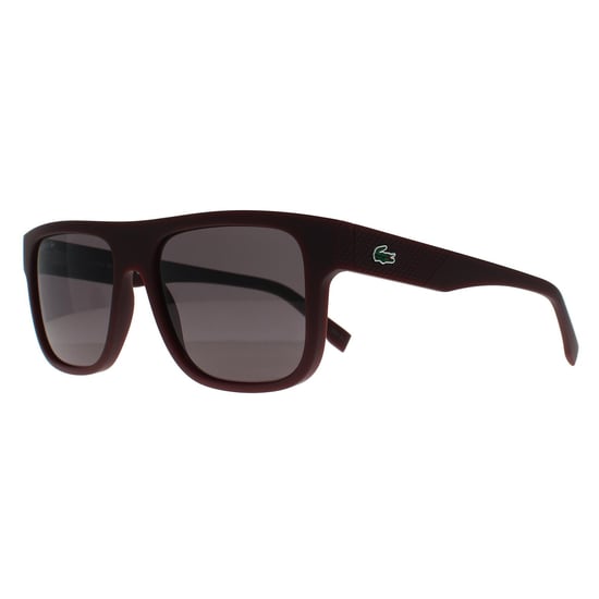 Lacoste Rectangle Mens Dark Red Grey L6001S - Image 2