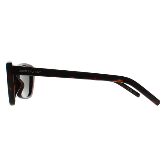 Saint Laurent Rectangle Womens Havana Grey SL 613 - Image 3