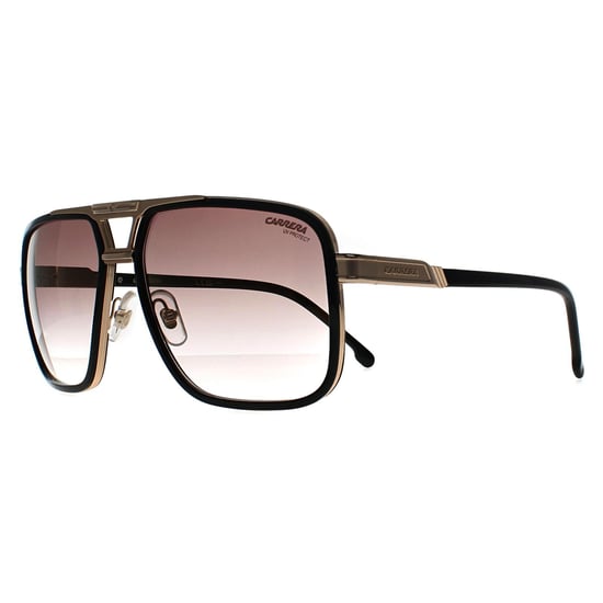 Carrera Aviator Heren Zwart Goud Spiegel op Bourgondisch Gradiënt Carrera 1071/S - Image 2