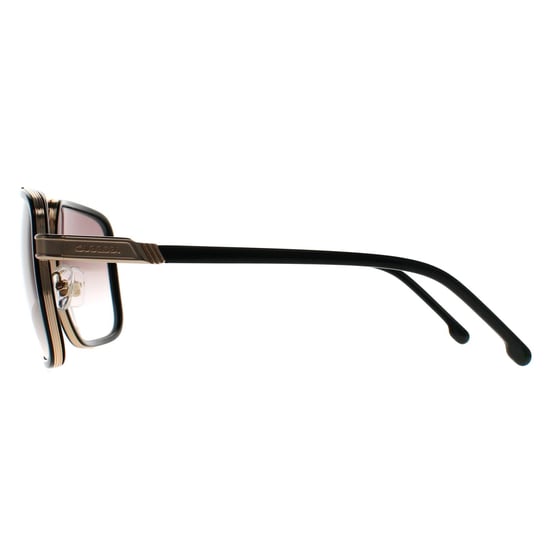 Carrera Aviator Heren Zwart Goud Spiegel op Bourgondisch Gradiënt Carrera 1071/S - Image 3