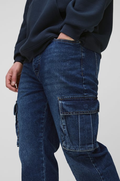 Tall Straight Rigid Cargo Jeans - Image 3