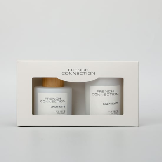 French Connection Pastel Collection Sea Salt & Coconut Diffuser 100ml + Candle 130g - Image 1