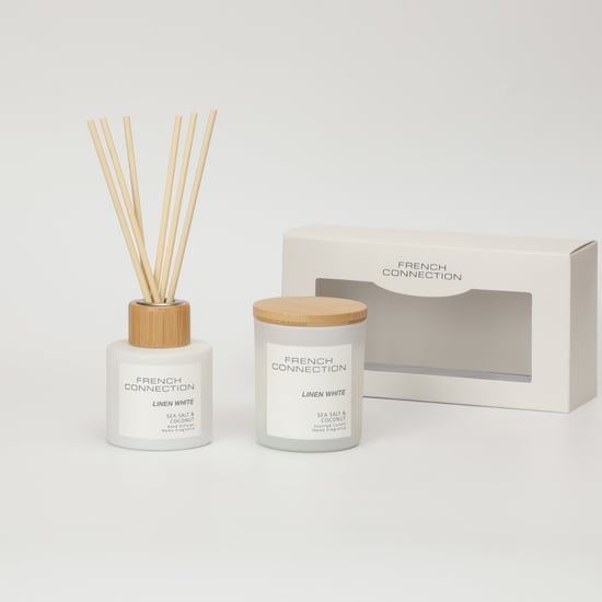 French Connection Pastel Collection Sea Salt & Coconut Diffuser 100ml + Candle 130g - Image 3