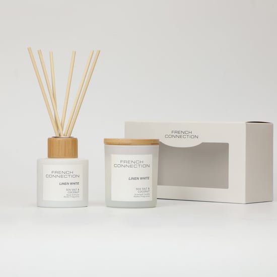 French Connection Pastel Collection Sea Salt & Coconut Diffuser 100ml + Candle 130g - Image 4