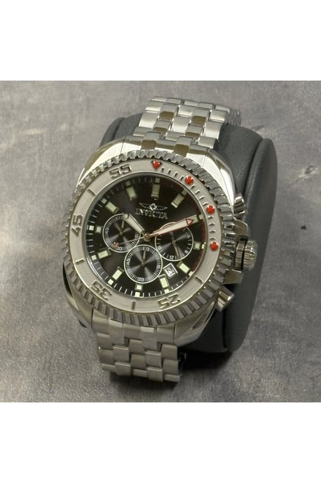 Invicta Coalition Forces 49784 Heren Horloge - Quartz Uurwerk - Roestvrij Staal met zwarte Wijzerplaat - 50mm - Image 2