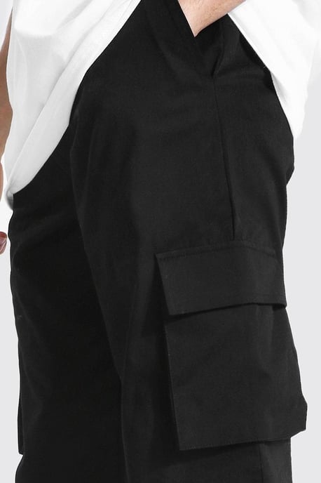 Fixed Waist Relaxed Fit Cargo Trouser - Image 4