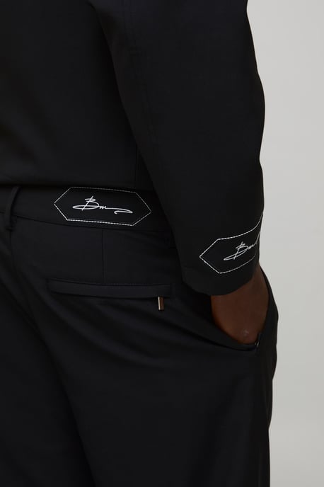 Flared Pintuck Smart Tailored Trousers - Image 3