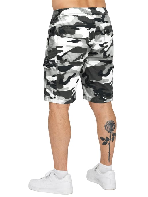 Enzo | Heren camo cargo shorts - Image 3