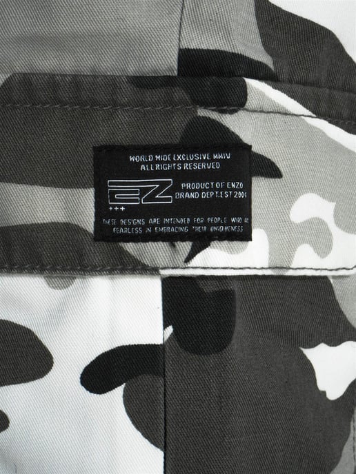 Enzo | Heren camo cargo shorts - Image 4