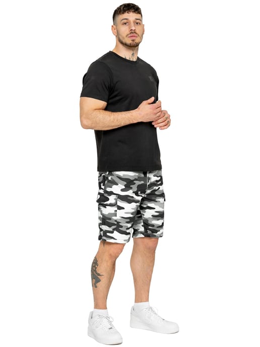Enzo | Heren camo cargo shorts - Image 5