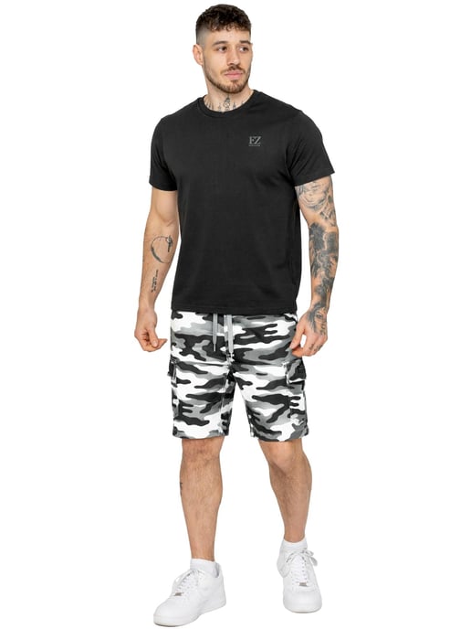 Enzo | Heren camo cargo shorts - Image 6
