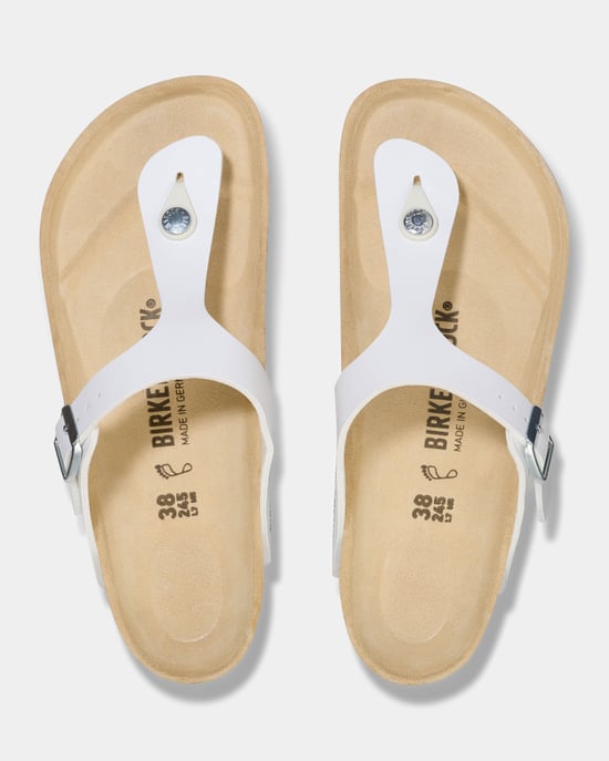 Gizeh Flip Flop in White - Image 2