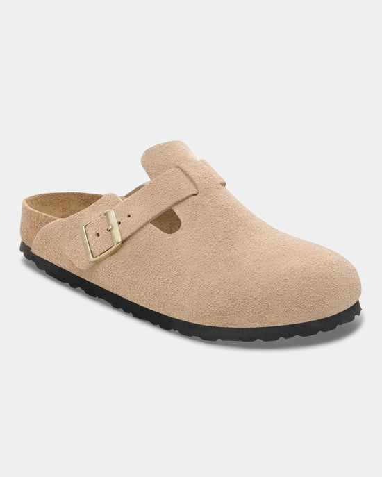 Boston Clogs in Tan - Image 1