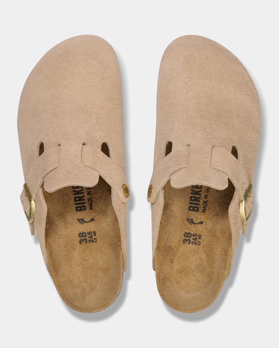 Boston Clogs in Tan - Image 3