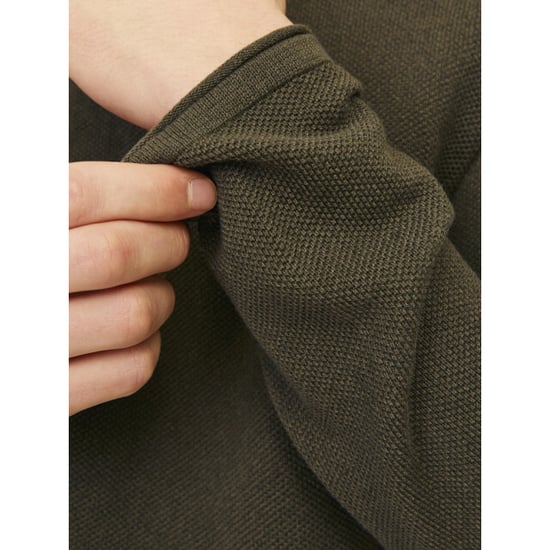 Jack & Jones Jjehill knit crew neck noos donker - Image 3