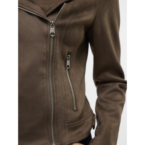 Vero Moda Vmjose ss24 short faux suede jacket - Image 3