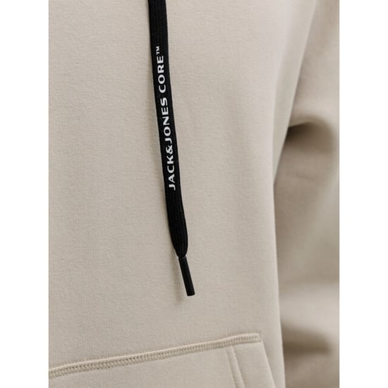 Jack & Jones Jcofusion sweat badge hood zand - Image 2