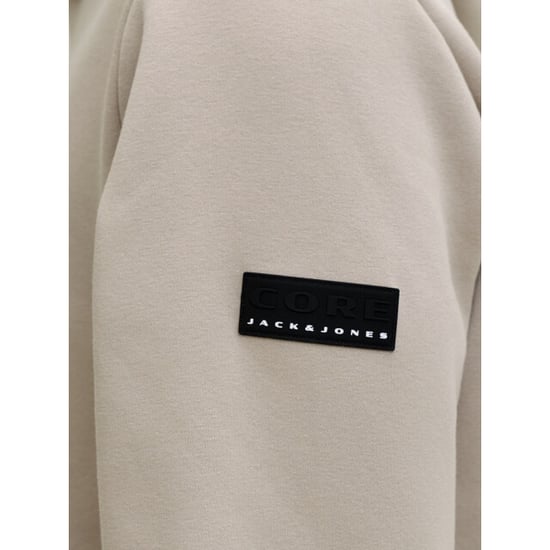 Jack & Jones Jcofusion sweat badge hood zand - Image 5