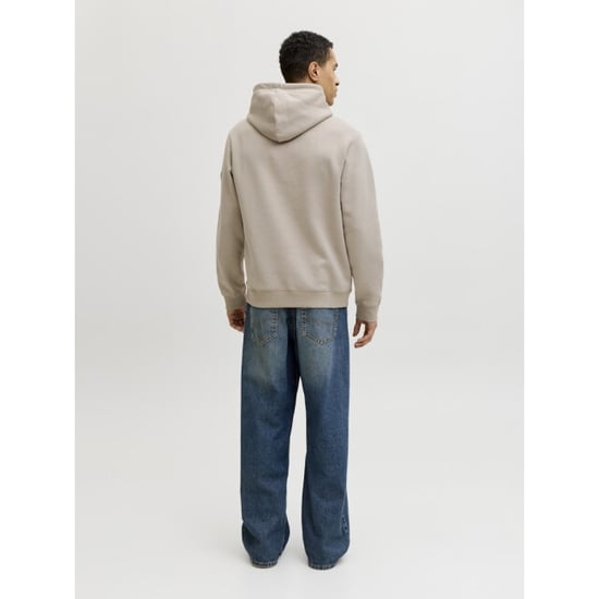 Jack & Jones Jcofusion sweat badge hood zand - Image 6