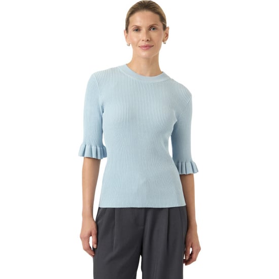 Y.A.S Yasmikla ss knit top s. noos skyway - Image 3