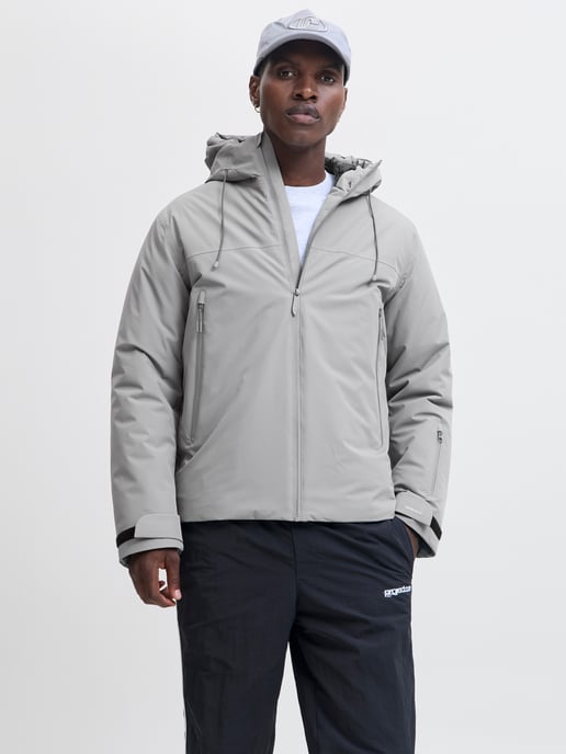 Jack & Jones Jas vinter Fusion Teknisk Jacka Grå - Image 3