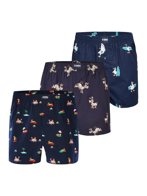 Happy Shorts Mannen Bokser Motive - Image 1