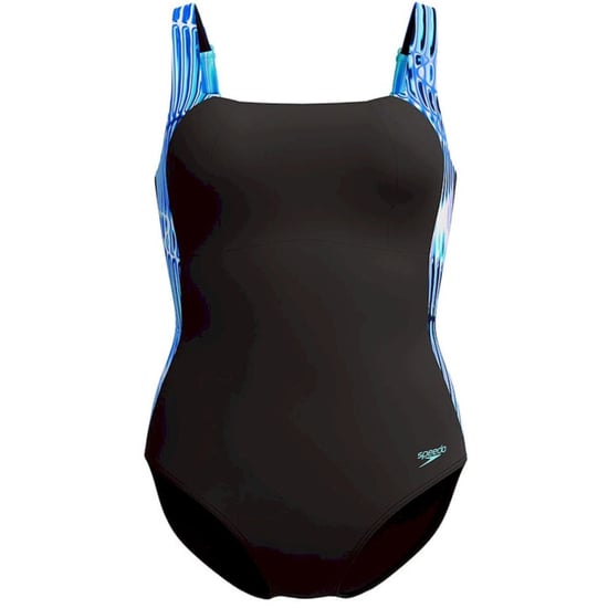 Speedo eco lunalustre 1p blu/grn wedstrijd badpak dames - - Image 1