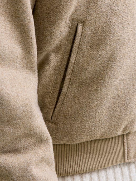 Jack & Jones Jas zomer Cover Bomber Beige - Image 6
