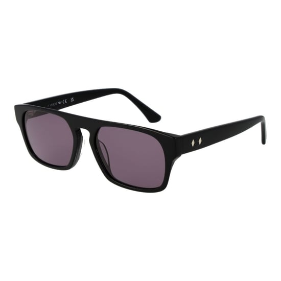 Web Svarta Acetat Solglasögon - Image 1