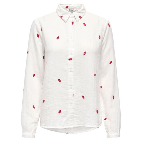 Only Onlnoella-mia l/s kiss shirt wvn cs - Image 1