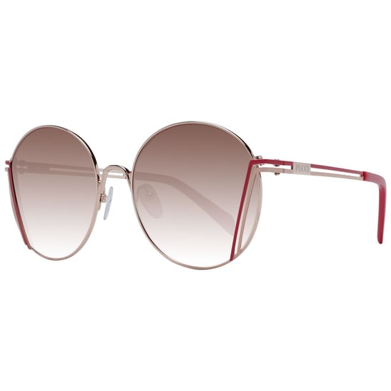 Emilio Pucci Roze Gouden Metalen Zonnebril - Image 1
