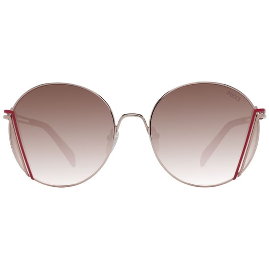 Emilio Pucci Roze Gouden Metalen Zonnebril - Image 2