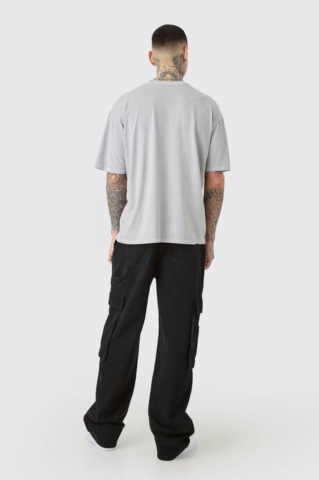 Tall Baggy Fit Cargo Jeans - Image 2